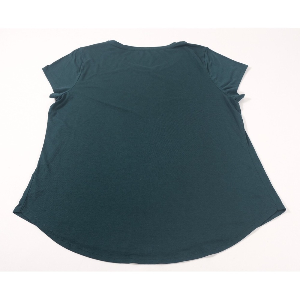 Apt 9 Graphic Tee Womens XXL Green Camping Is My Happy Place Short Sleeve Top - Picture 3 of 6